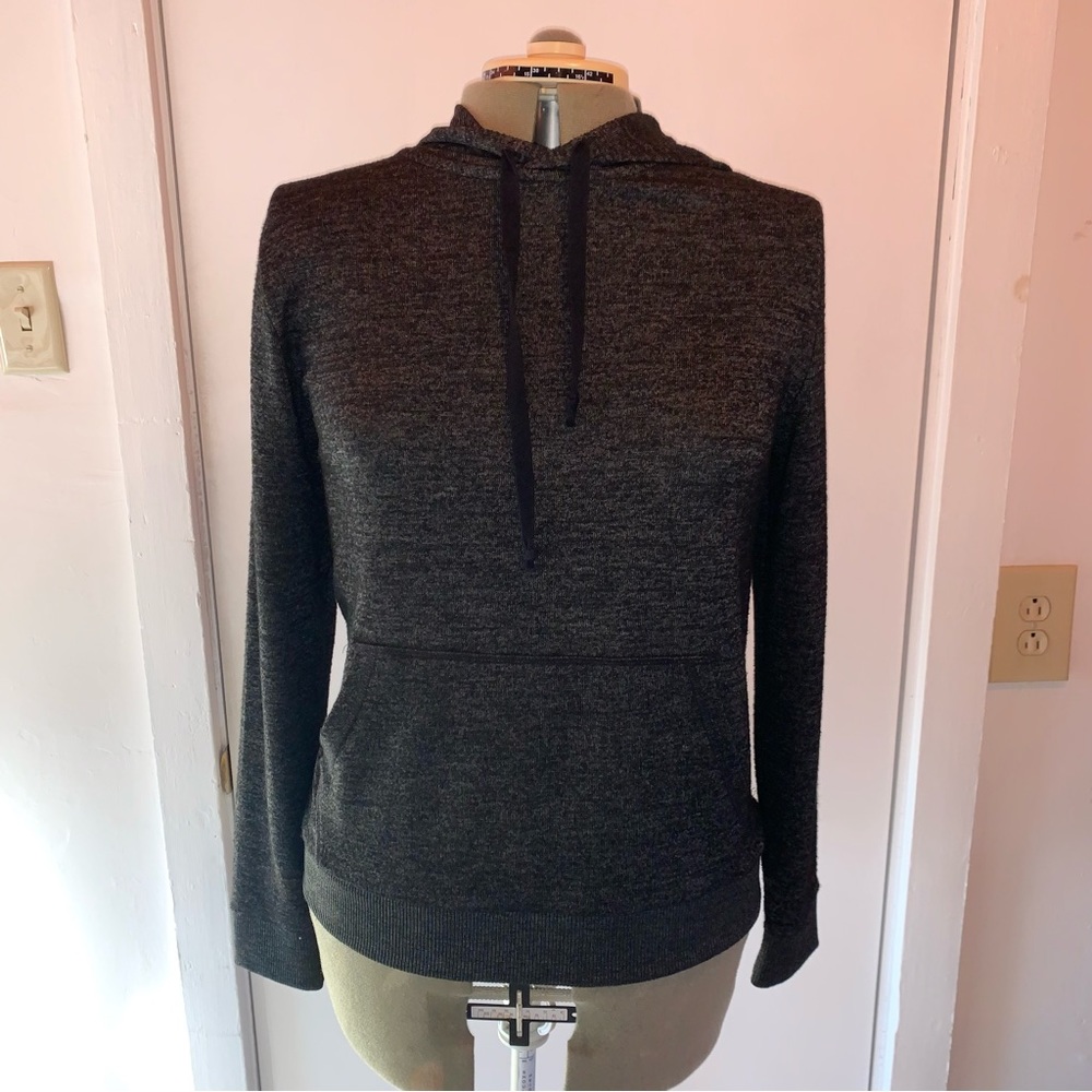 Lightweight Fitted Heathered Sweatshirt